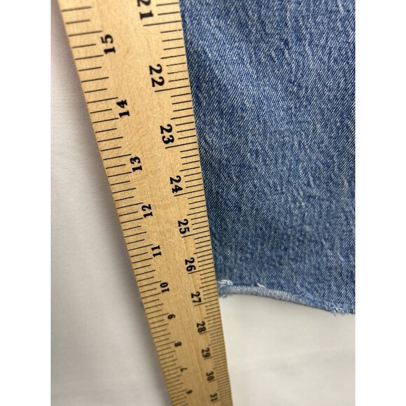 Abercrombie & Fitch Women’s 29/8 The 90s Relaxed High Rise Jeans Bootcut Leg - Picture 5 of 16